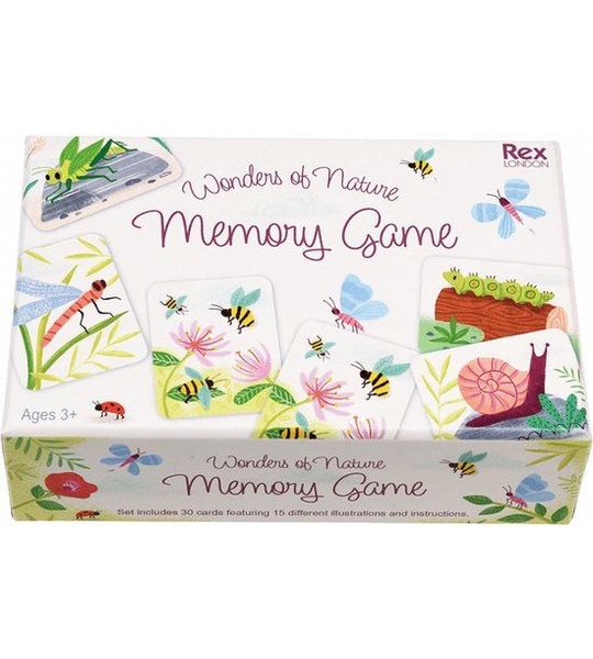 Rex London - Memoryspel - 30 kaarten - Wonders of Nature