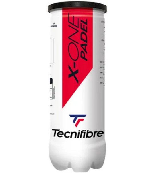 Tecnifibre X-One Padelballen 3 Ballen - Padelballen - Padelballen met XD Core