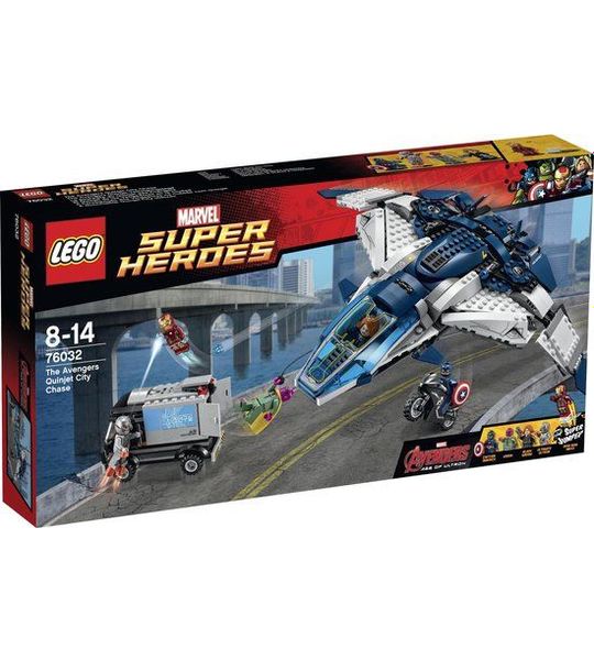 LEGO Super Heroes 76032 De Avengers Quinjet stadsachtervolging