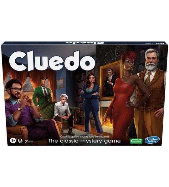 Hasbro bordspel CLUEDO klassiek detectivespel familiespel.