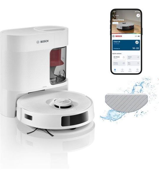 Bosch BCRD2W Robot stofzuiger Wit