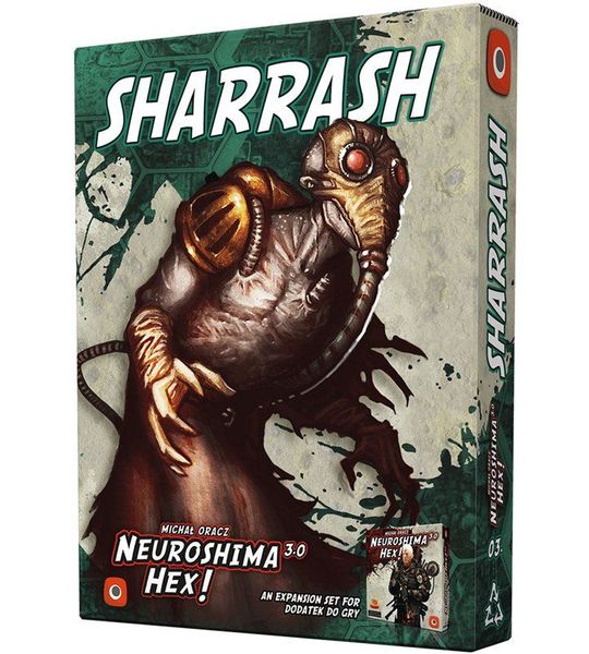 Neuroshima HEX 3.0 Sharrash - Bordspel uitbreiding - EN/PL