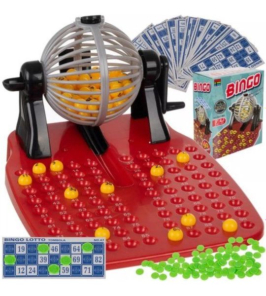 Iso Trade Bingo Spelset Kind en Familie – Compleet met Draaimachine