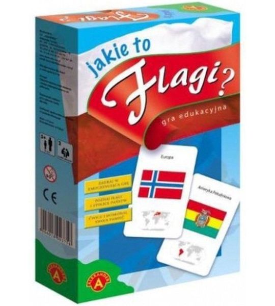 Alexander Jakie to flagi mini Kaartspel Leren