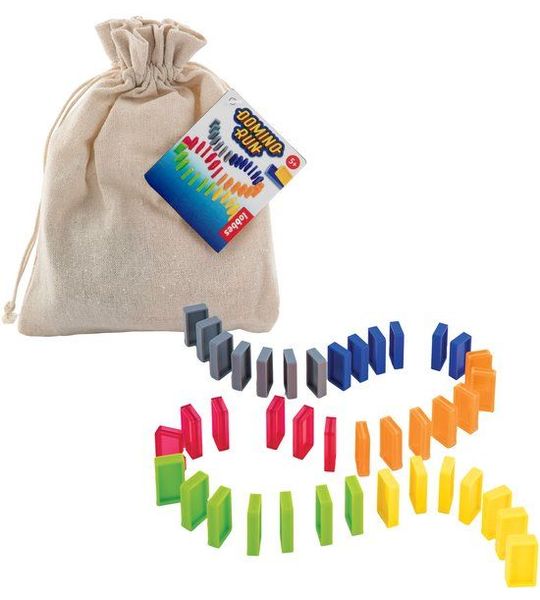 Dominostenen in Katoenen Tasje