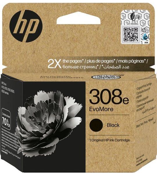 HP 308 XL Cartridge Zwart