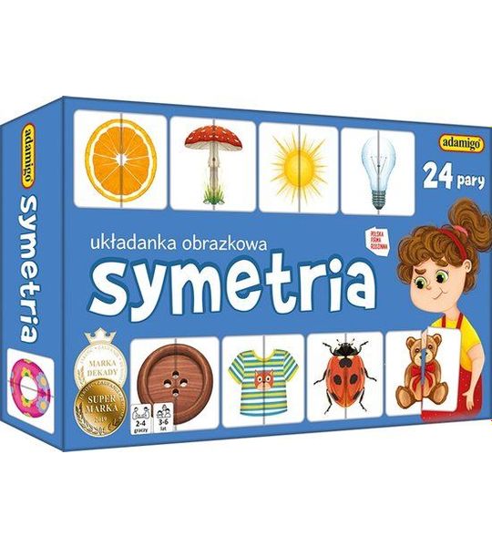 Symetria: Educatieve Puzzel voor Kinderen vanaf 3 Jaar