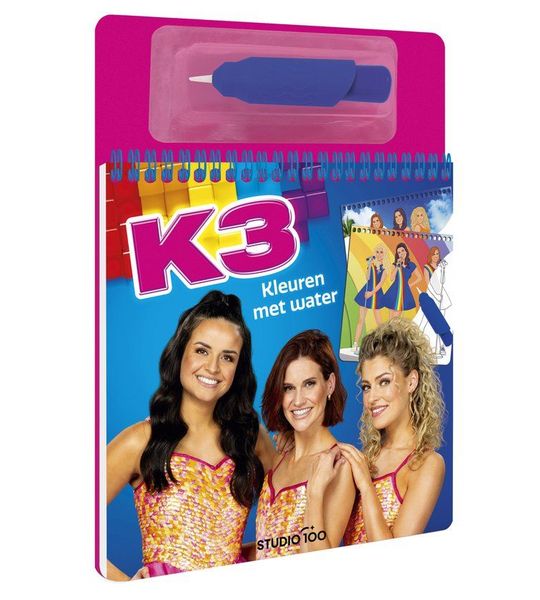 K3 Kleurboek - Kleuren met water