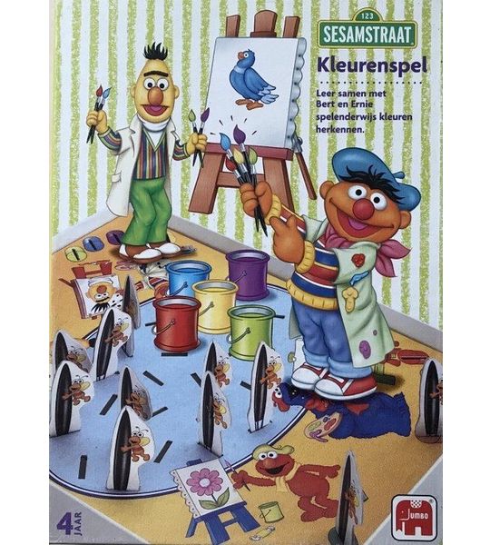 Sesamstraat Kleurenspel- Leer samen met Ernie en Bert - Jumbo
