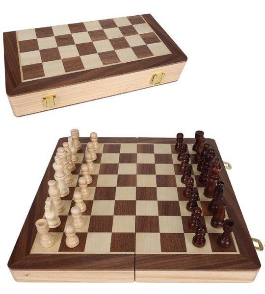 Clown Games Luxe Houten Schaakset