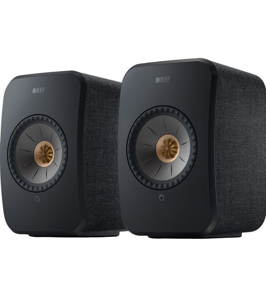 KEF LSX II Zwart