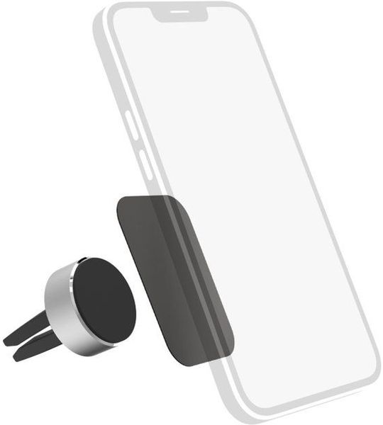 Hama 201516 Smartphonehouder Magneet Aluminium Zwart