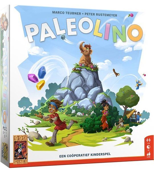 999 Games - Paleolino - Bordspel - Coöperatief geheugenspel voor kinderen