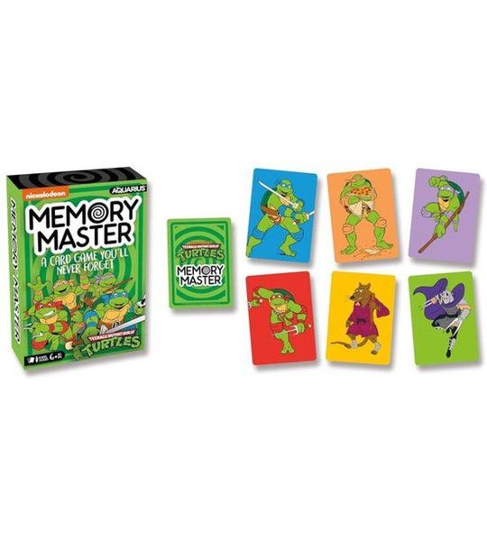 NMR Distribution TMNT: Memory Master Card Game and accessories