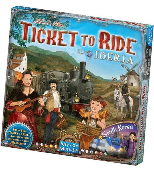 Ticket to Ride - Iberia/South Korea - Bordspel