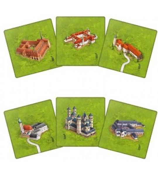 Carcassonne Mini Uitbreiding De Kloosters in Duitsland 3.0 - 999 Games