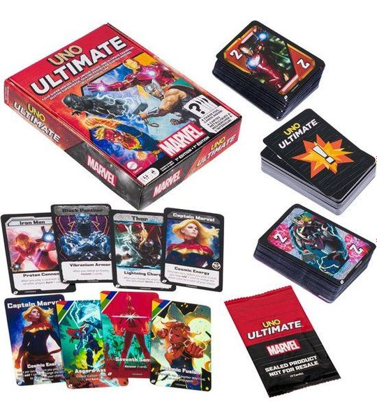 Uno Ultimate Marvel Card Game