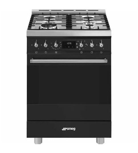 Smeg C6GMMBNLK2 Gasfornuis Zwart
