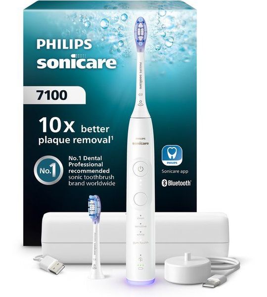 Philips Sonicare 7100 Series Hx7420/02 Elektrische Tandenborstel Wit