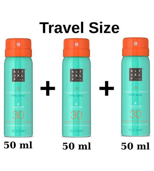 Rituals- 3 x Sun Protection 50 ml x3 = 150 ml - Milky Spray 50 ml , 30 SPF