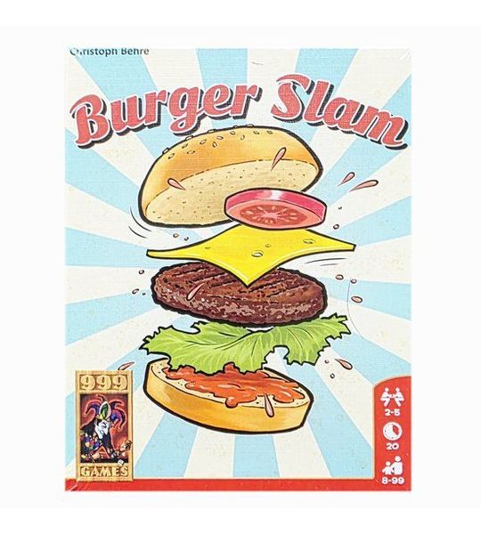 999 Games - Burger Slam - Kaartspel - Geheugenspel