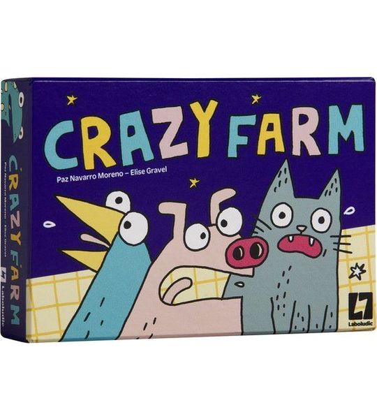 Laboludic - Crazy Farm - Familiespel - 2-5 Spelers - Geschikt vanaf 6 Jaar