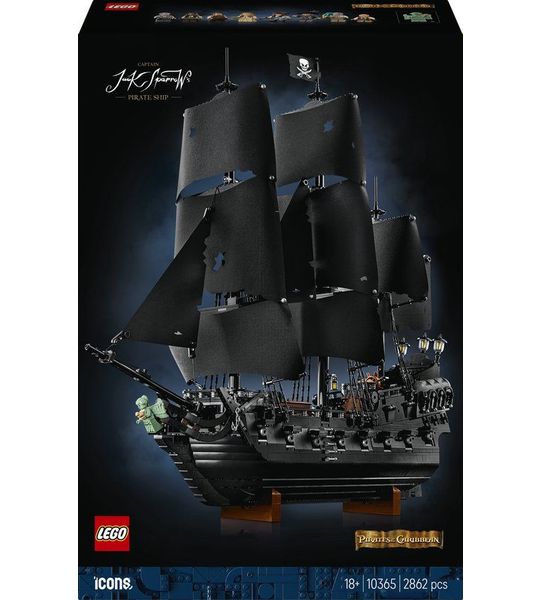 LEGO® Icons Het Piratenschip van Kapitein Jack Sparrow - 10365