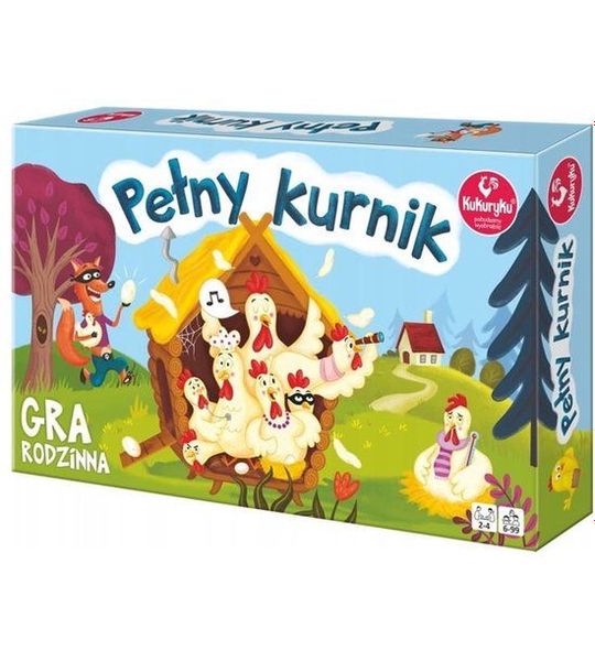 Kukuryku - Familie Bordspel - Pełny Kurnik - Verzamel Eieren