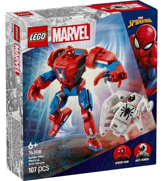 LEGO Marvel Spider-Man mecha vs. Anti-Venom - 76308