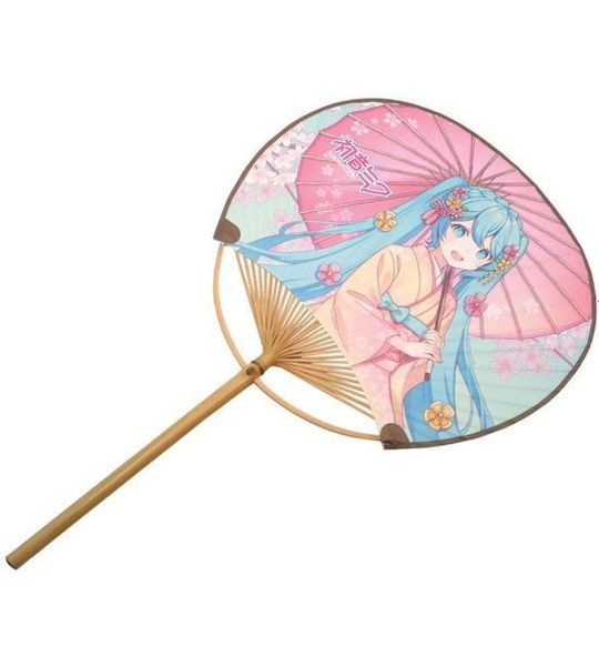 Hatsune Miku Non-Folding Uchiwa Fan Miku Kimono