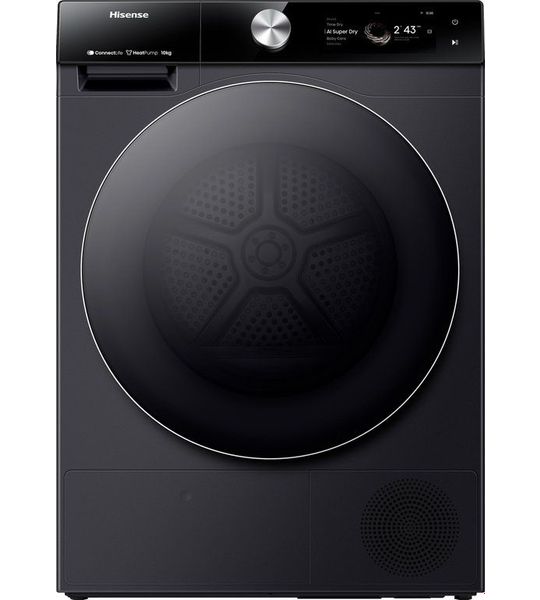 Hisense DH7S107BB Warmtepompdroger Zwart