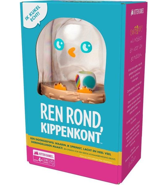 Ren rond, kippenkont! - Nederlandstalig Kaartspel