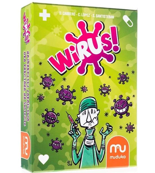 Muduko - Wirus Serie - Kaartspel - 2 tot 6 Spelers - 8+ Jaar