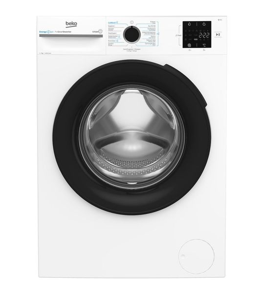 Beko BM3WFU3741W Energy Spin Wasmachine Rvs