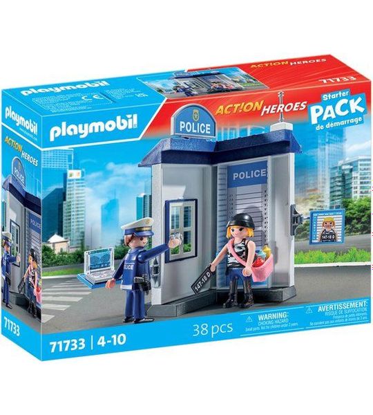 PLAYMOBIL® Begint politieonderzoeksruimte in te pakken - P-71733