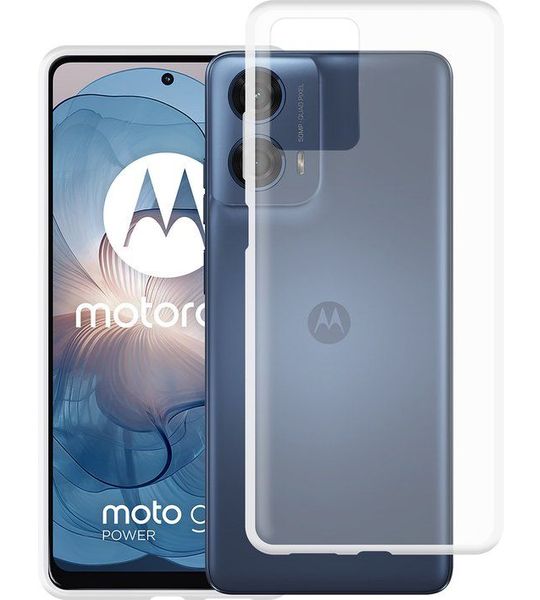 Just in Case Soft Design Moto G04/G24/G24 Power Back Cover Transparant