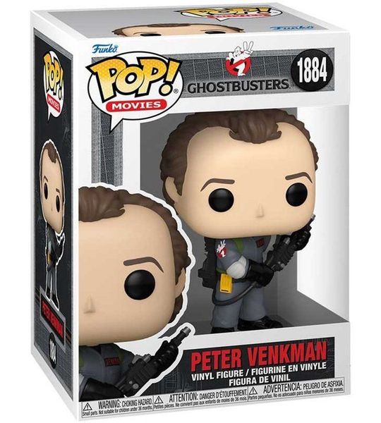 Ghostbusters II POP! Movies Vinyl Figures Dr. Peter Venkman #1884