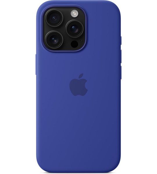 Apple Silicone Magsafe Cover Voor Apple Iphone 16 Pro Ultramarine