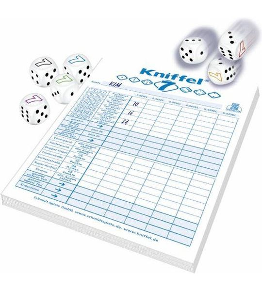 Schmidt Spiele Kniffel 7, Bordspel, Familie, 8 jaar, 20 min, Familiespel