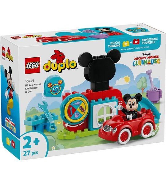 LEGO DUPLO ǀ Disney Mickey Mouse Clubhuis en Auto - 10454