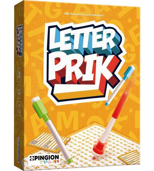 Pingion Games Letterprik - Bordspel voor het hele gezin - Hilarisch partyspel