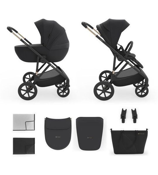 Kinderwagen Kinderkraft Prime3 PRO 2-in-1 Venezian Black