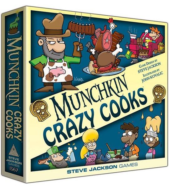Munchkin Crazy Cooks - Kaartspel - Engelstalig - Steve Jackson Games