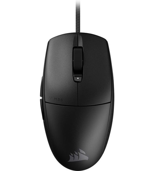 Corsair M55 Lichtgewicht Gamingmuis Zwart