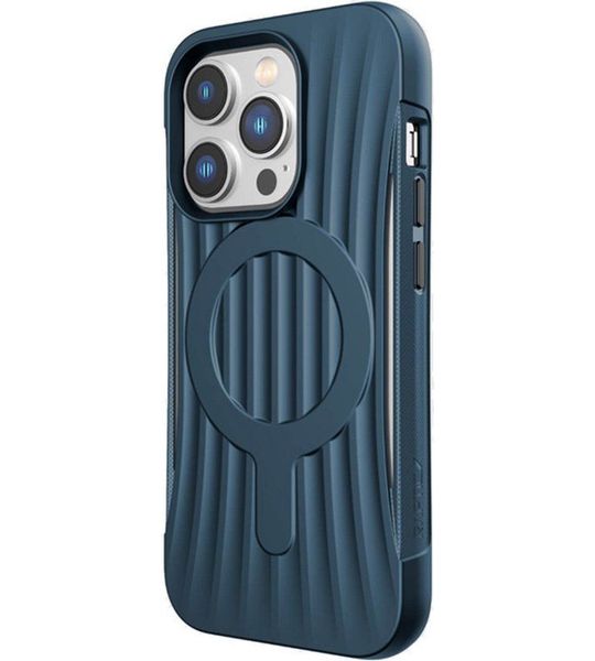 RAPTIC Iphone 14 Pro, Hoesje Clutch Magsafe, Blauw