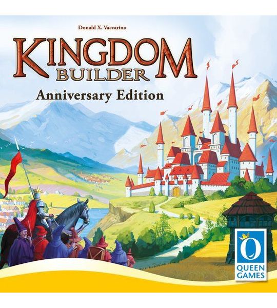 Asmodee bordspel Kingdom Builder Anniversary Edition strategisch spel