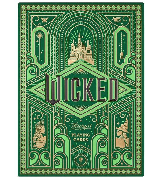 Theory11 Wicked Speelkaarten - Standaard Pokerformaat