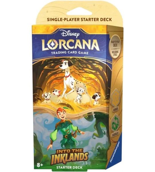 Disney Lorcana: Into the Inklands Starter Deck Pongo en Peter Pan