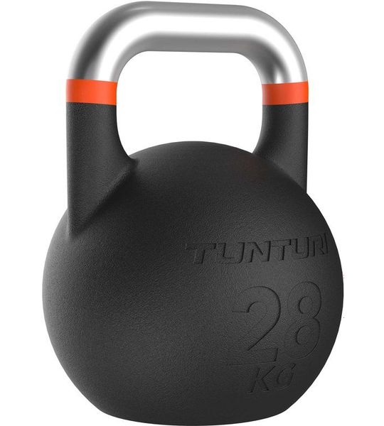 Tunturi Platinum Competition Kettlebell - 28kg - Incl. gratis fitness app