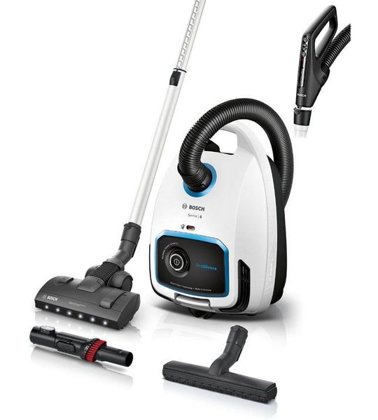 Bosch BGB6SIL0L Stofzuiger met zak Wit